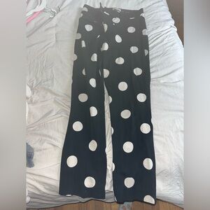 Anthropologie polka dot pants